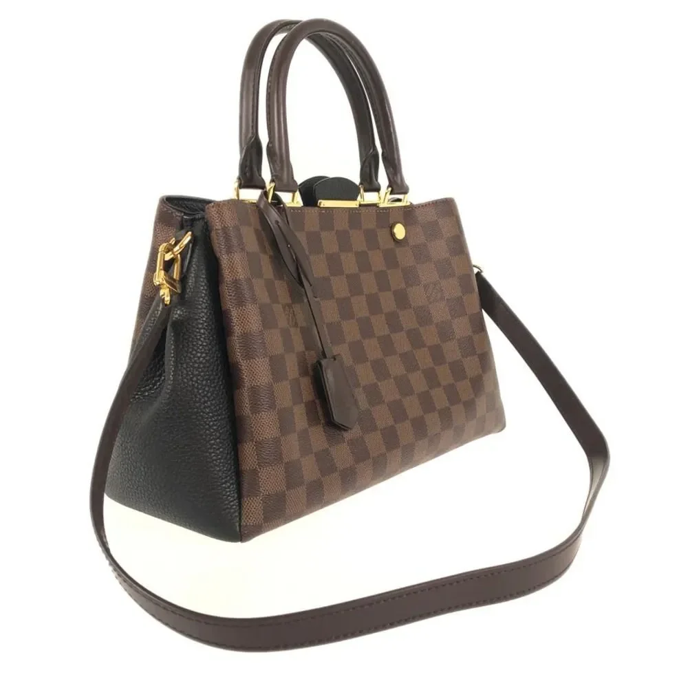 Louis Vuitton Brittany Damier Ebene Shoulder bag black - Picture 10 of 16